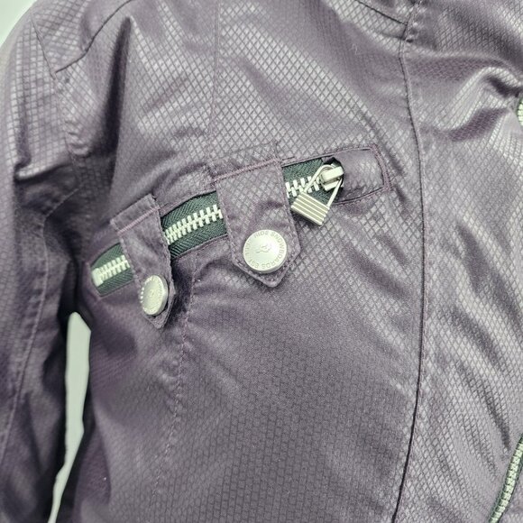 RIDE Seward Insulated Ladies Snowboard Jacket Deep Plum S NWOT - Picture 3 of 13